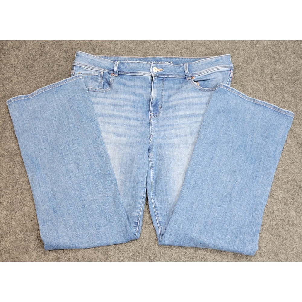 American Eagle Outfitters Light Blue Boot Cut Jeans